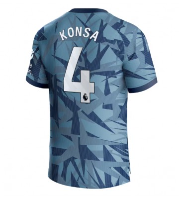 Aston Villa Ezri Konsa #4 Replika Tredjetrøje 2023-24 Kortærmet